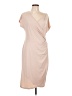 Anatomie Solid Tan Cocktail Dress Size L - photo 1