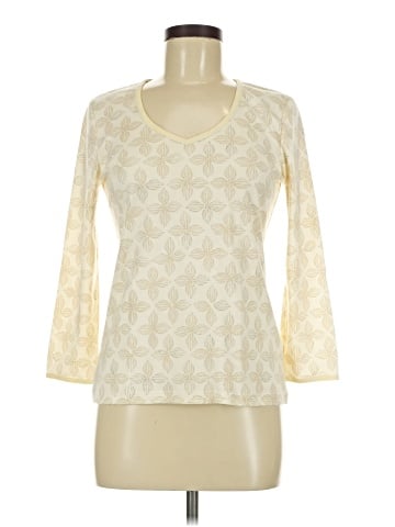 Sigrid Olsen 3/4 Sleeve Top (view 1)