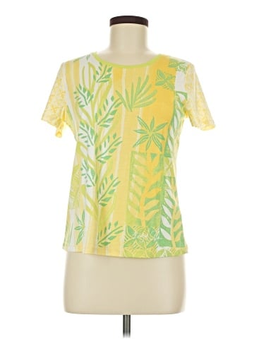 Sigrid Olsen Short Sleeve Blouse (view 1)