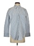 Zara Stripes Blue Long Sleeve Button-Down Shirt Size XS - photo 1