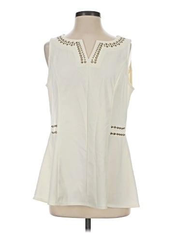 Dennis by Dennis Basso Sleeveless Blouse (view 1)