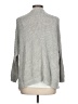 Pink Rose 100% Acrylic Gray Cardigan Size L - photo 2