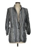 Vylette Stripes Gray Blazer Size L - photo 1