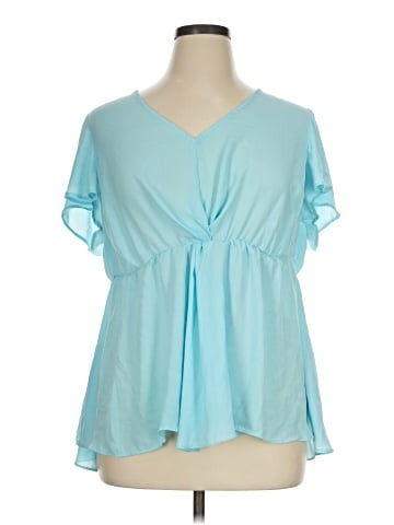 Torrid Short Sleeve Blouse (view 1)