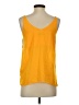 Stella Luce 100% Polyester Yellow Sleeveless Top Size S - photo 2