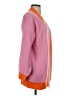 Unbranded 100% Acrylic Color Block Orange Cardigan Size S - photo 4