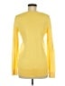Ann Taylor LOFT Outlet 100% Cotton Yellow Pullover Sweater Size M - photo 2