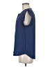 J.Crew 100% Polyester Blue Sleeveless Blouse Size 8 - photo 5