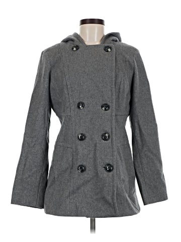 Anne Klein Wool Coat (view 1)