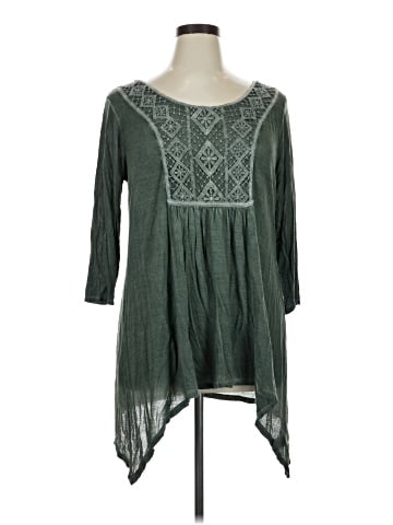 One World 3/4 Sleeve Blouse (view 1)