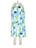 Nina Leonard Print Blue Casual Pants Size M - photo 1