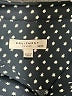 Equipment 100% Polyester Polka Dots Blue Long Sleeve Blouse Size XS - photo 7