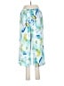 Nina Leonard Print Blue Casual Pants Size M - photo 2