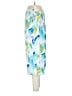 Nina Leonard Print Blue Casual Pants Size M - photo 4