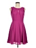 Express 100% Polyester Solid Purple Cocktail Dress Size 6 - photo 1