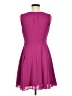 Express 100% Polyester Solid Purple Cocktail Dress Size 6 - photo 2