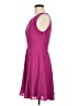 Express 100% Polyester Solid Purple Cocktail Dress Size 6 - photo 5