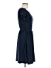 BCBGeneration Solid Blue Cocktail Dress Size M - photo 4