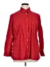 Chaps 100% Linen Red 3/4 Sleeve Button-Down Shirt Size 1X - photo 1