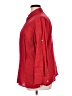 Chaps 100% Linen Red 3/4 Sleeve Button-Down Shirt Size 1X - photo 5