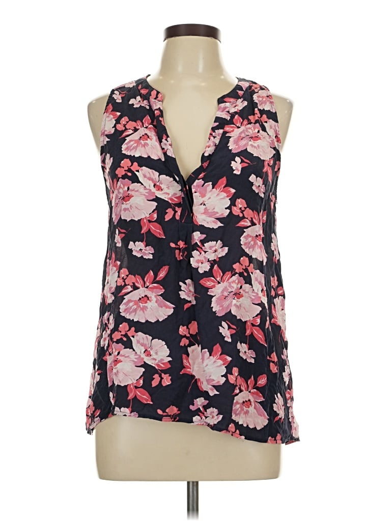 Pre-owned Joie Sleeveless Blouse In Black