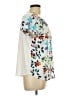 Van Heusen 100% Polyester Ivory Short Sleeve Blouse Size L - photo 4