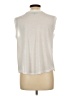 For Cynthia Ivory Sleeveless Blouse Size L - photo 2