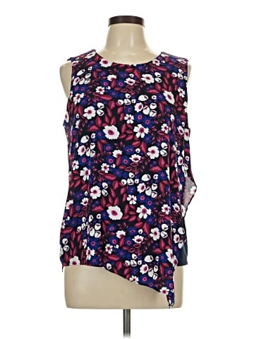 Roz & Ali Sleeveless Blouse (view 1)