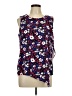 Roz & Ali Blue Sleeveless Blouse Size L - photo 1