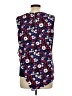 Roz & Ali Blue Sleeveless Blouse Size L - photo 2