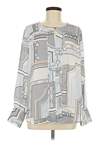 Ann Taylor Long Sleeve Blouse (view 1)