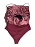 Shein Curve Burgundy Bodysuit Size 14 Plus (1) - photo 2