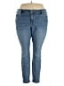 Lane Bryant Solid Blue Jeans Size 22 - photo 1