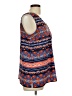 Peck & Peck 100% Polyester Blue Sleeveless Blouse Size L - photo 4