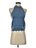 Unbranded Blue Sleeveless Top Size S - photo 1