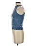 Unbranded Blue Sleeveless Top Size S - photo 5
