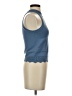 Unbranded Blue Sleeveless Top Size S - photo 4
