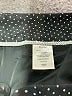 Talbots Polka Dots Black Shorts Size 12 - photo 3