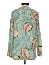 Theory Teal Long Sleeve Blouse Size S - photo 2