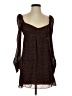 WAYF 100% Polyester Stars Brown Casual Dress Size XS - photo 1