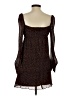 WAYF 100% Polyester Stars Brown Casual Dress Size XS - photo 2