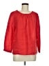 J.Crew Red 3/4 Sleeve Blouse Size 8 - photo 1