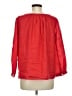 J.Crew Red 3/4 Sleeve Blouse Size 8 - photo 2