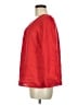 J.Crew Red 3/4 Sleeve Blouse Size 8 - photo 5