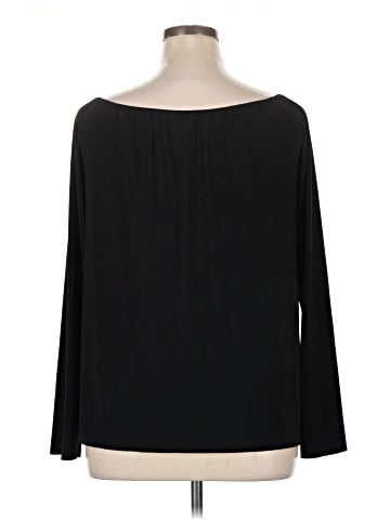 Norma Kamali Long Sleeve Blouse (view 2)