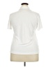 IZOD 100% Polyester Ivory Short Sleeve Top Size XXL - photo 2