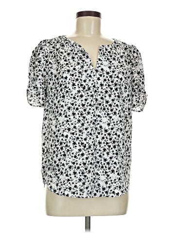 Maison d' Amelie Short Sleeve Blouse (view 1)