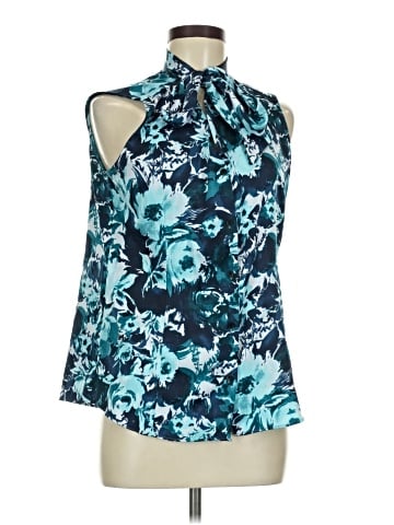 Anne Klein Sleeveless Blouse (view 1)