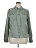 Charter Club Solid Green Jacket Size XXL (estimated) - photo 1