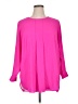 Vince Camuto Pink Long Sleeve Blouse Size 1X - photo 1